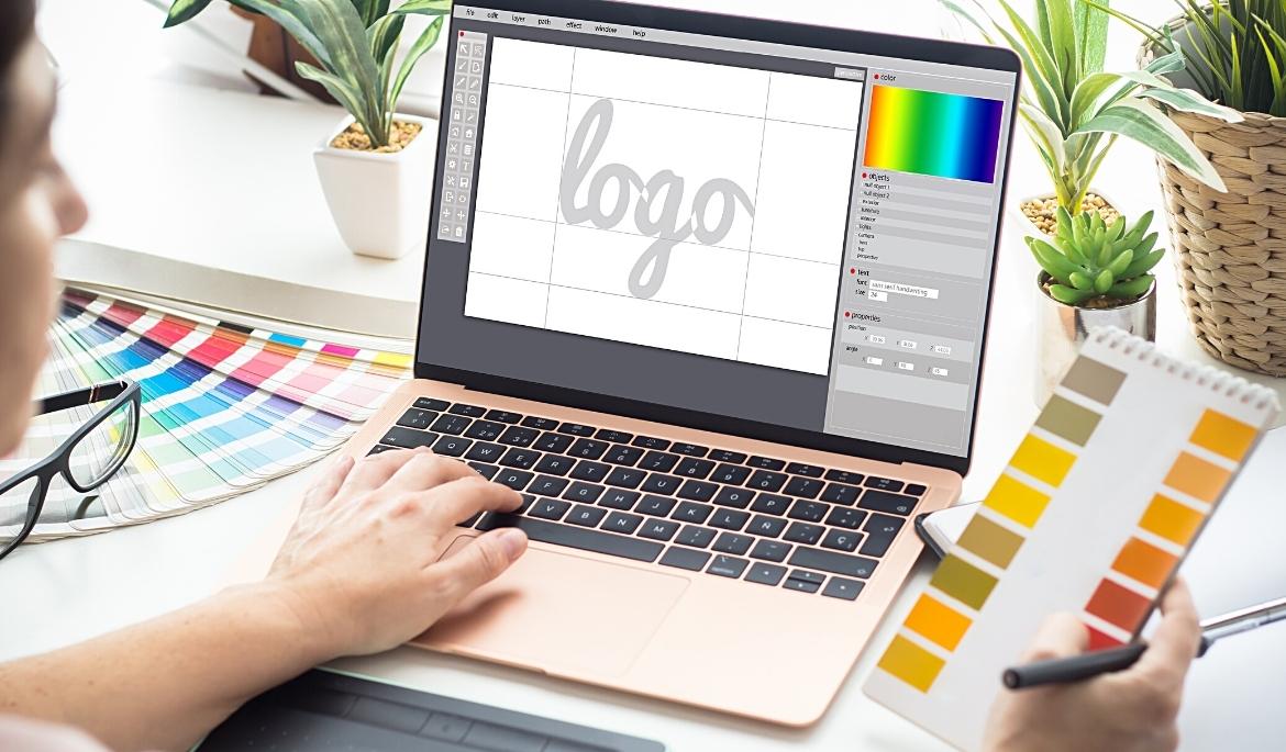 illustrasi logo termasuk dalam istilah desain grafis